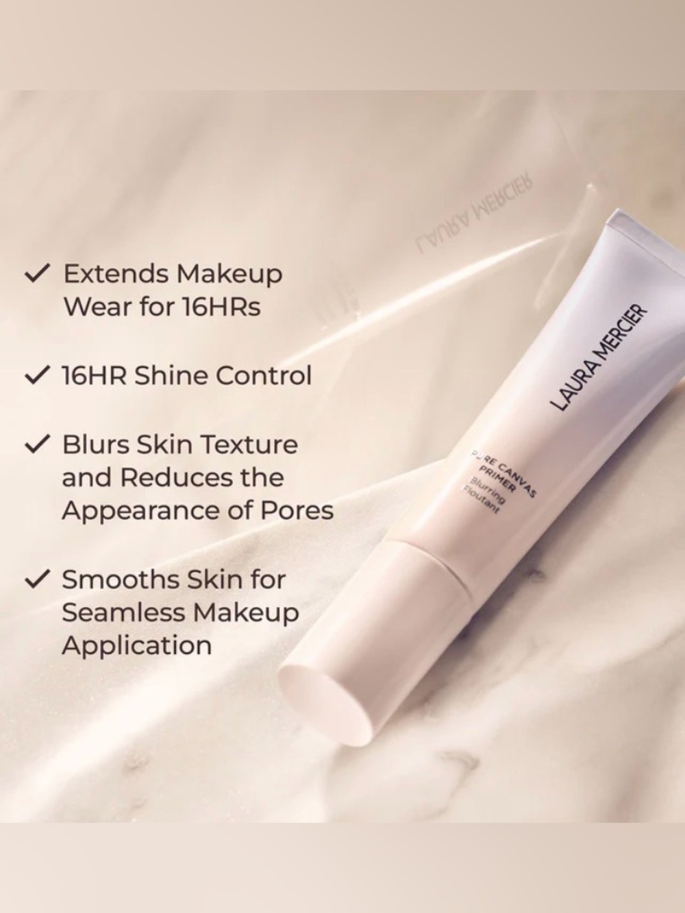 Laura Mercier Pure Canvas Primer - Blurring 1.7 FL OZ. - Picture 2 of 4